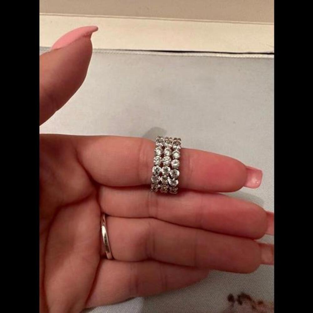 Elevate Your Elegance With 3 Stackable Infinity R… - image 1